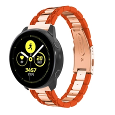 China CBSG12 Acetate Stainless Steel Watch Strap For Samsung Galaxy Active Watch 20mm manufacturer