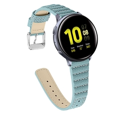 China CBSW80 20mm 22mm Genuine Leather Watch Bracelet Leather Strap For Samsung Smart Watch Hersteller