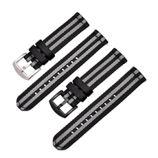 China CBUS34 18mm 20mm 22mm 24mm Schnellverschluss Nato Nylon Uhrenarmbänder Hersteller