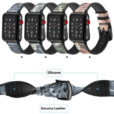 China CBWB61 38mm 42mm Echtleder Silikon Uhrenarmbänder Hersteller
