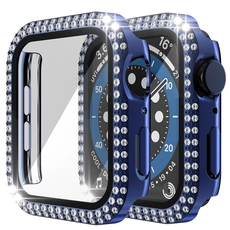 الصين CBWC27 الفاخرة الماس لسلسلة Apple Watch Series 8 7 41mm 45mm الصانع