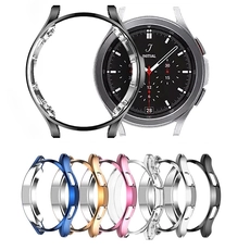 porcelana CABE DE RELOJ DE LA CUBIERTA DE CUBIERTA DE BUMPER DE BUMPER DE TPU CBWPC-01 para Samsung Galaxy Watch4 Classic 42mm 46mm fabricante