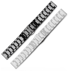 porcelana CBWT04 TRENDYBAY Cadena Pulsera de cadena de 22 mm Cerámica Cerámica Banda de reloj fabricante