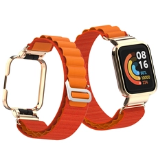 الصين CBXM-W12 مرونة جبال الألب حلقة نايلون نايلون فرقة أحزمة ل Xiaomi Redmi Watch 2 لايت الصانع