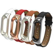 China CBXM328 Neueste stilvolle Lederband für Xiaomi Mi Band 3 Hersteller