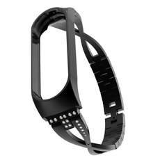 中国 Xiaomi Mi Band 3用CBXM366 X型ラインストーンステンレススチールウォッチストラップ メーカー