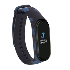 Çin CBXM409 Özel Baskılı Yumuşak Kauçuk Watch Band Için Xiaomi Mi Band 4 Kayış üretici firma