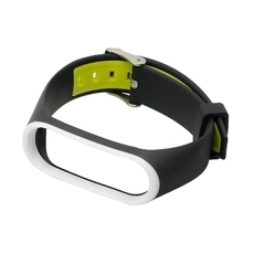 Çin CBXM412 Metal Toka Yumuşak Silikon Akıllı Saat Kayışı Için Xiaomi Mi Band 4 üretici firma