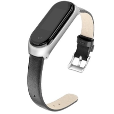 Chine CBXM421 Xiaomi Mi Band 3 4 Bracelet en cuir montre intelligente fabricant