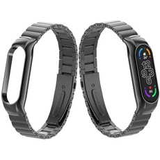 الصين CBXM7-08 حزام مراقبة الفولاذ المقاوم للصدأ الشريط المعدني لـ Xiaomi Mi Band 7 Global الإصدار NFC الصانع