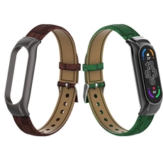 الصين CBXM7-24 Watch Watch Leather Leather Band Band Band Slit for Xiaomi Mi Band 7 الصانع
