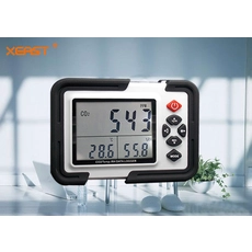 China XEAST Digital CO2 Monitor Carbon Dioxide Meter XE-2000 Multi-function  Temp/RH/data logger Monitor Detector CO2 Gas Analyzer manufacturer