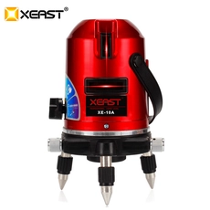 China XEAST XE-10A 5 lines 6 points laser level laser line leveling 360 rotary cross with outdoor model manufacturer
