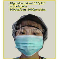 China Disposable Nylon Hairnet Cap manufacturer