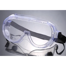 Chine Usine de gros chimique anti-virus PVC lunettes de protection médicale lunettes de sécurité fabricant