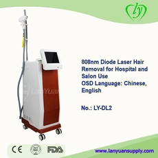 الصين عالية الطاقة آلة إزالة الشعر بالليزر ديود 1200W الصانع