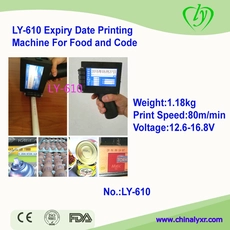 Китай LY-610 Дата истечения срока действия печатная машина для производства продуктов питания и Кодекса производителя