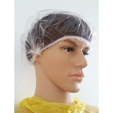 China New Style PE Transparent Clip Cap for Bathing manufacturer