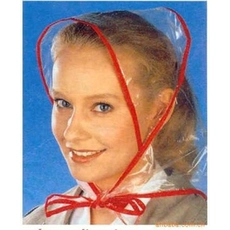 Chine PE Rouge Bord pluie Cap Pure Couleur fabricant