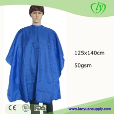 China Pure Color Hot Sale Hair Cutting Shampoo Cape for Salon manufacturer