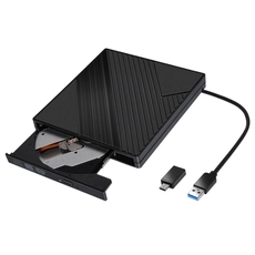 Китай Внешний портативный 12,7-мм порт USB3.0 и порт Type-c, внешний привод DVD-ROM / CD-ROM производителя