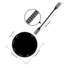 Китай E-Sun USB C 9 in 1 Hub Docking Adapter to USB, SD, TF ,1.4 UHD производителя