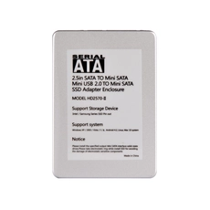 Китай Хд2570-II мини-SATA мсата твердотельный накопитель в 2,5 "адаптер для корпуса отсека для жестких дисков производителя