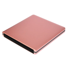 Китай ODP1202-SU3 USB3.0 12.7mm алюминиевый сплав Внешний корпус DVD (розовый) производителя