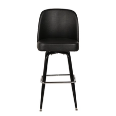 China Metal Restaurant Dining Barstool with Swivel Bucket Seat Manufacturer manufacturer