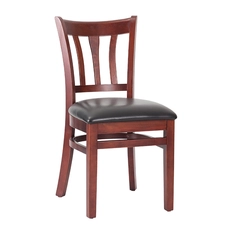 porcelana Modern Vertical Slat Wood Dining Chair Manufacturer - COPY - g6lqkw fabricante