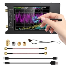 China Upgraded NanoVNA-H4 Vector Network Analyzer, Latest V4.3 10KHz-1.5GHz HF VHF UHF 4 S Parameters, Voltage Standing Wave Ratio, Phase, Delay, Smith Chart Touchscreen Antenna Analyzer manufacturer