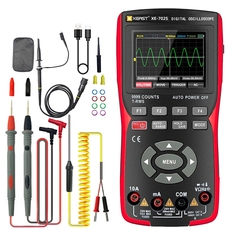 China XEAST XE-702S Digital Multimeter Auto True RMS Transistor Probe 48MS/s 10MHz PC Waveform Data Storage Oscilloscope manufacturer