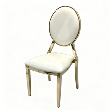 China Party Outdoor Wedding Event Banquet Wedding Gold Back Chairs Luxury Chairs for Wedding Reception manufacturer
