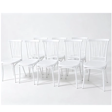 China Plastic Dining Chair Stackable White PP Chair for Hotel Restaurant Wedding Banquet Event Wholesale and Rental manufacturer