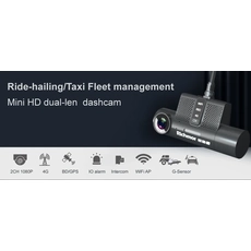 China Richmor fleet management Mini HD Dual-len Dashcam manufacturer