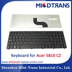 China Laptop Keyboard for Acer 5810 with CZ manufacturer