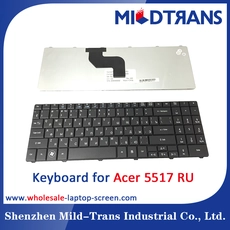 China RU Laptop Keyboard for Acer 5517 manufacturer
