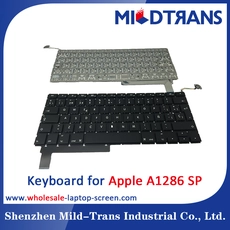 China SP Laptop Keyboard for Apple A1286 manufacturer