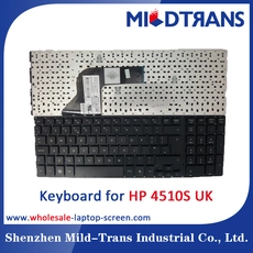 China UK Laptop Keyboard for HP 4510S manufacturer
