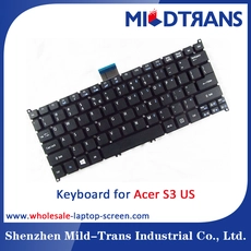 China US Laptop Keyboard for Acer S3 manufacturer