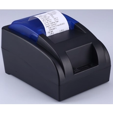 China 58mm Desktop Bluetooth Thermal Receipt Printer,58mm desktop pos thermal receipt printer,58mm black Direct Thermal USB port thermal printer fabricante