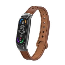 الصين CBXM7-19 Trending Products Wrist Watch Leather Strap لـ Xiaomi Mi Band 7 Smartwatch الصانع