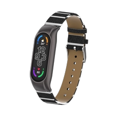الصين CBXM7-23 فاخرة PU Leather Waste Watch Band Strap لـ Xiaomi Mi Band 7 الصانع