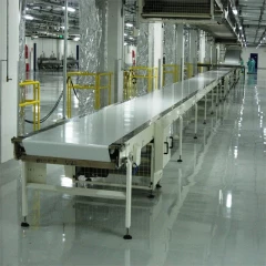 China China high quality stainless steel PU belt food cooling tunnel conveyor manufacturer