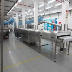 China China supplier newly improved version chocolate enrober machine cooling tunnel manufacturer