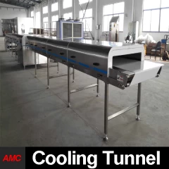 Китай Globle Market  Quick Changeover And Cleaning Cooling Tunnel Machine производителя