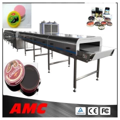 China china good quality and good shape shoe polish cooling tunnel manufacturer