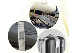 China Aplicação de etiqueta de bagagem RFID para bagagem de aeroporto implementa gerenciamento eficiente fabricante