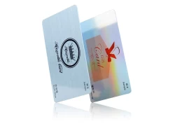 中国 PVC镭射会员卡呈现色彩丰富的高端卡片 制造商