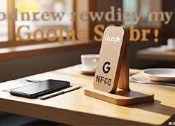 porcelana Google Review NFC Wood Stand: The Secret Arma para el éxito empresarial local fabricante